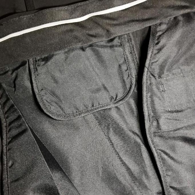 Celana Formal Slimfit Full Papping Ukuran 28-40 Bahan Twist Teflon Tebal Hitam Kerja Pria Panjang Ny