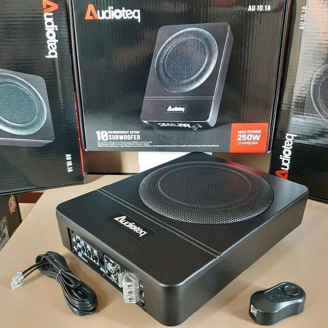 Ajuste- Subwoofer Kolong Audioteq Subwoofer Kolong 10 Inch Audioteq Speaker