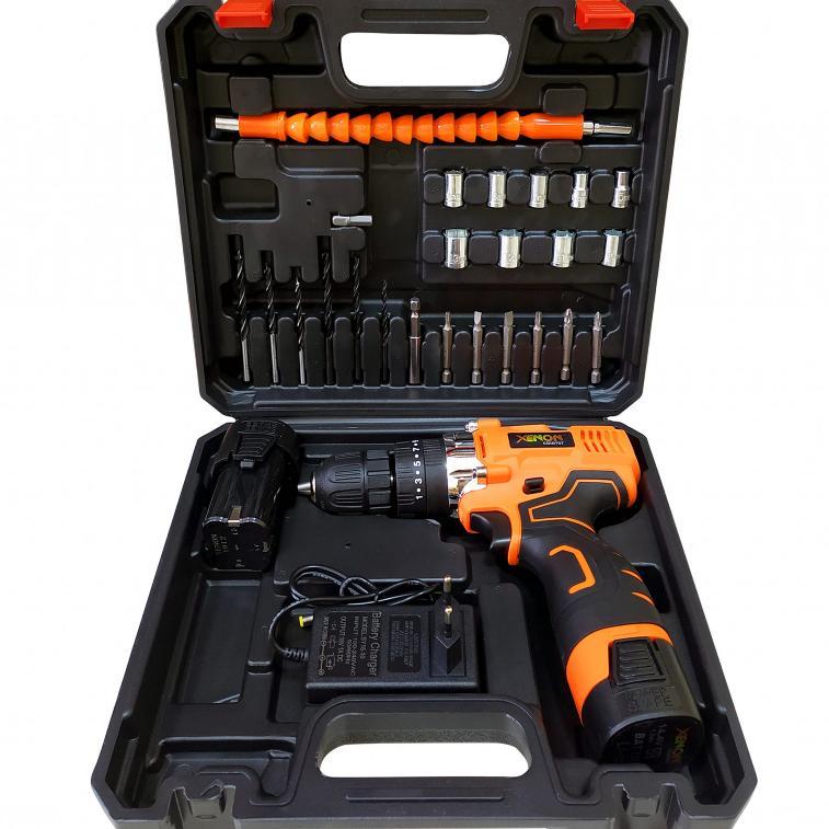 LARIS XENON CDID700 MESIN BOR BATERAI 14V IMPACT DRILL CORDLESS / CDID-707