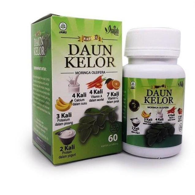 Higher- Kapsul Ekstrak Daun Kelor | Kapsul Daun Kelor 60 Kapsul Inayah