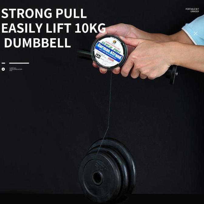 Lansungkirim- Bingolife Senar Pancing 200M Nylon Line Germany Fishing Line Bahan Tahan Invisible Bah
