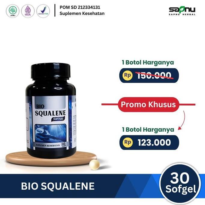 Happyfit- Bio Squalene Penyubur Sperma Kosong Azoospermia Dari Minyak Ikan Hiu