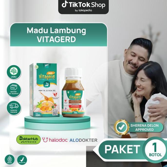 Excellent- Madu Vitagerd - Membantu Mengatasi Asam Lambung, Mual, Muntah Dan Gerd Anxiety (Cemas Ber