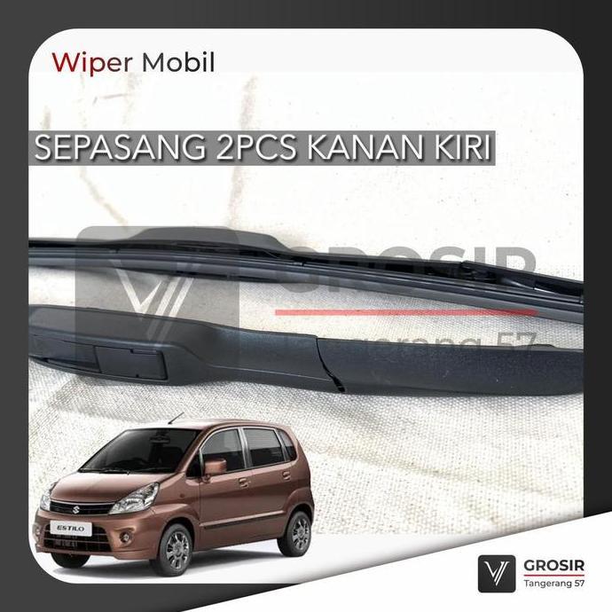Karimun Estilo Wiper Hybrid / Wiper Karimun Estilo Hybrid 2 Pcs