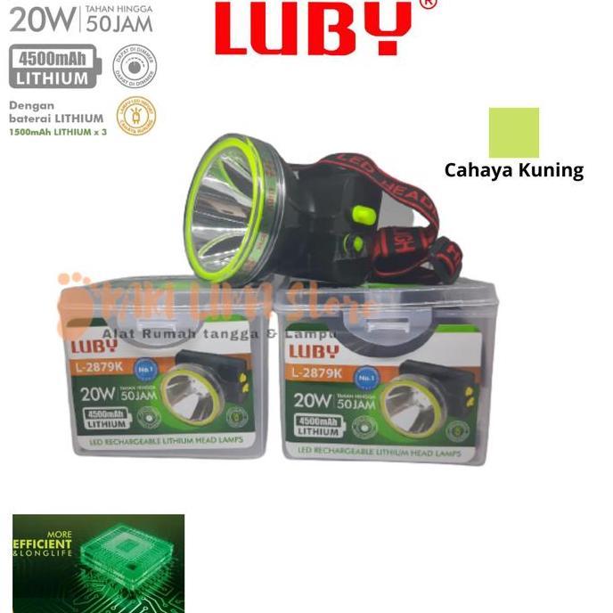 Why99- Senter Kepala Luby L2879 / 2879K / 2879 20 Tt