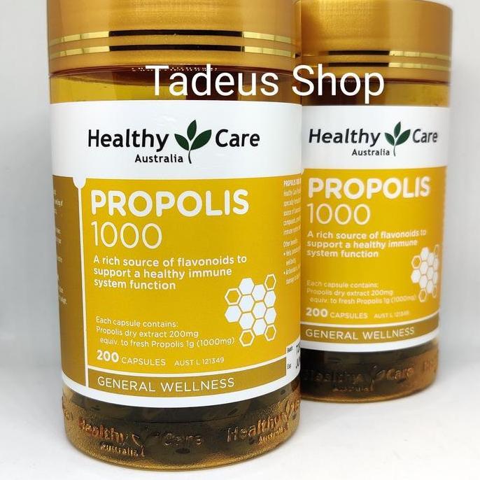 Happyfit- Healthy Care Propolis 1000Mg 200 Kapsul Tablet