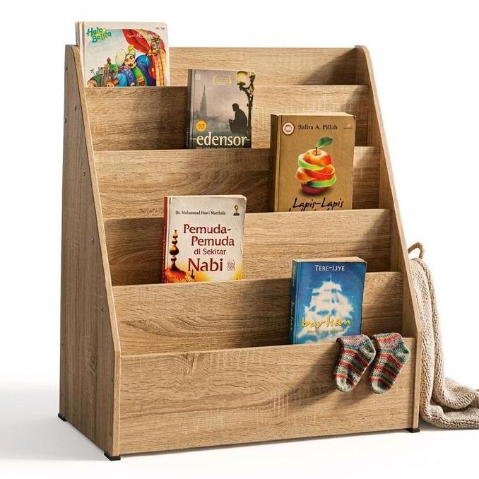 Banokilo_ecer - Rak Buku Anak TK SD PAUD| Rak Buku Montessori