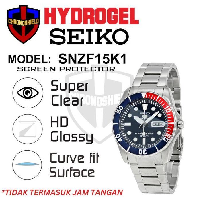 Antigores Jam Tangan SEIKO SNZF15K1 SNZF17K1 Sea Urchin HYDROGEL