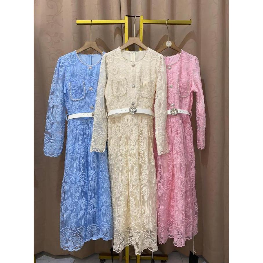 PROMO VA.OUTFIT AURORA Dress Raya K Style HARI RAYA WANITA PESTA PREMIUM PROMO