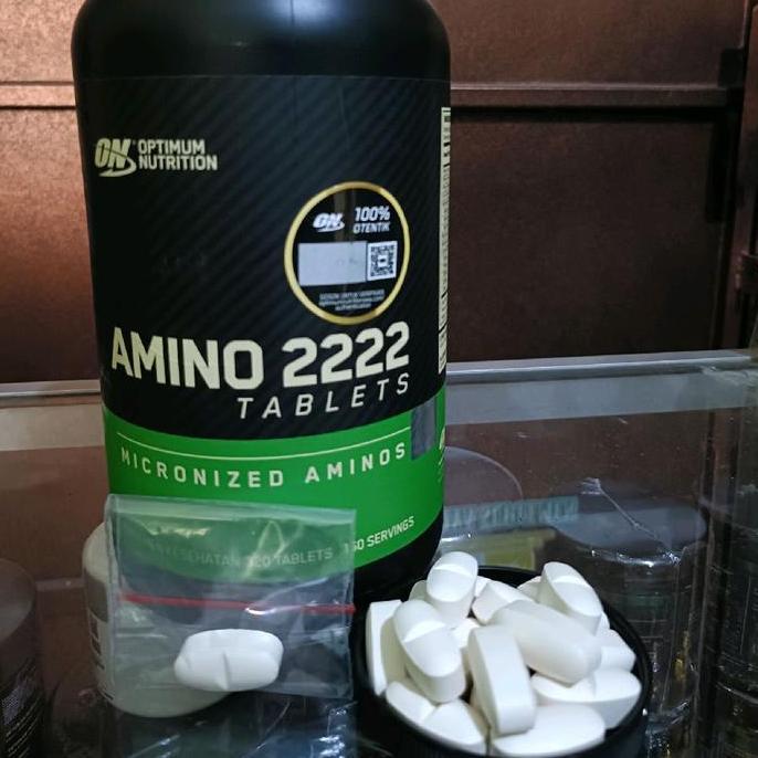 Optimum Nutrition Amino 2222 Ecer 30 Tablet Suplemen Fitness