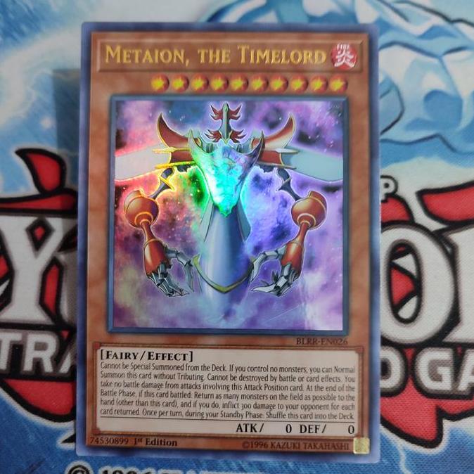 yugioh metaion the timelord BLRR ultra rare original