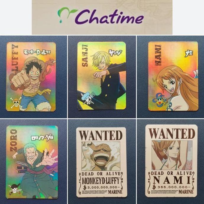 One Piece x Chatime promo card 2024