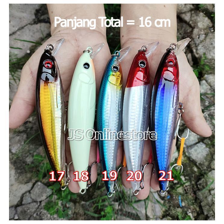 Umpan Pancing Minnow Trolling H