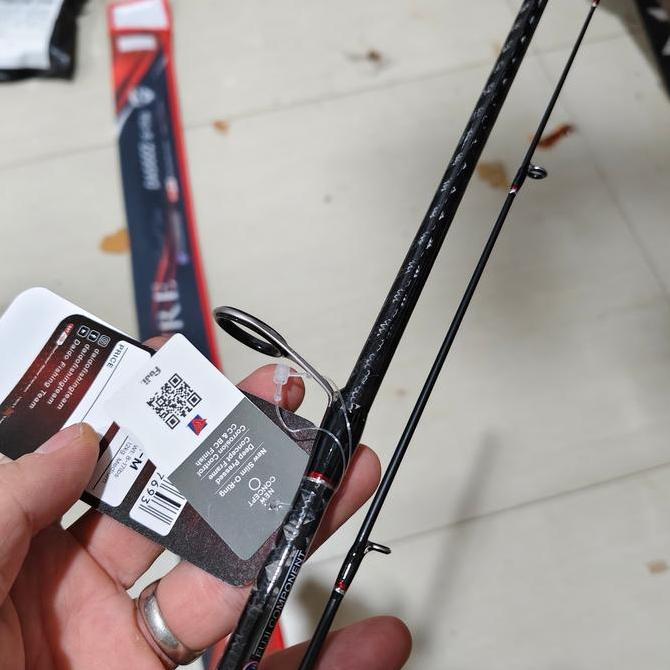 HARGA DISC - joran daido allure 180 joran carbon solid gagang busa full