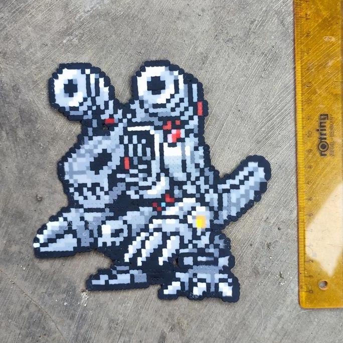 PERLER BEADS HAMA BEADS 2.6 MM DIGIMON MACHINEDRAMON MUGENDRAMON FG75