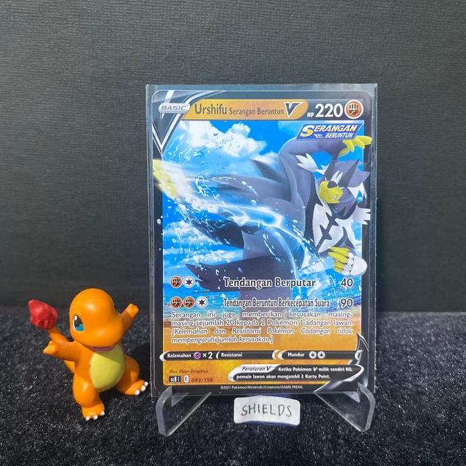 Pokemon TCG Indonesia - Urshifu Serangan Beruntun V TD scB