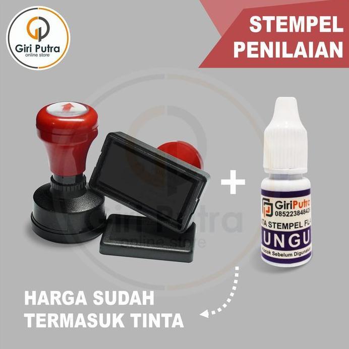 STEMPEL PENILAIAN MURAH / CETAK STEMPEL CHECKED REWARD GURU SD RA TK PAUD / STEMPEL NILAI GURU