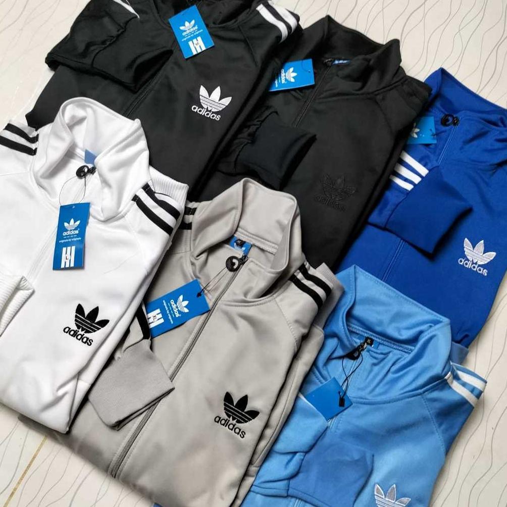 NEW ARRIVAL adidas track top-jaket ootd pria wanita kekinian-jaket olahraga KEKINIAN