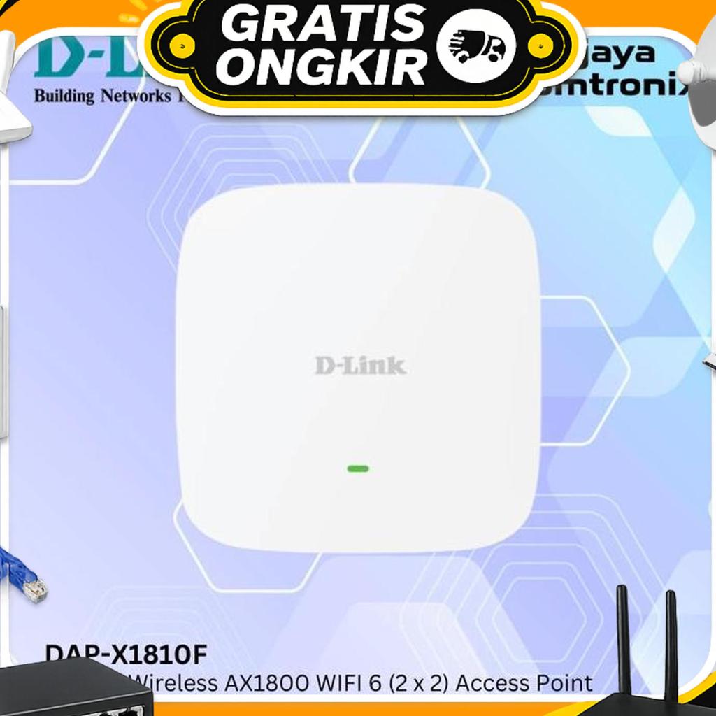 D-Link Dap-X1810F Wifi 6 Ax1800 Indoor Access Point