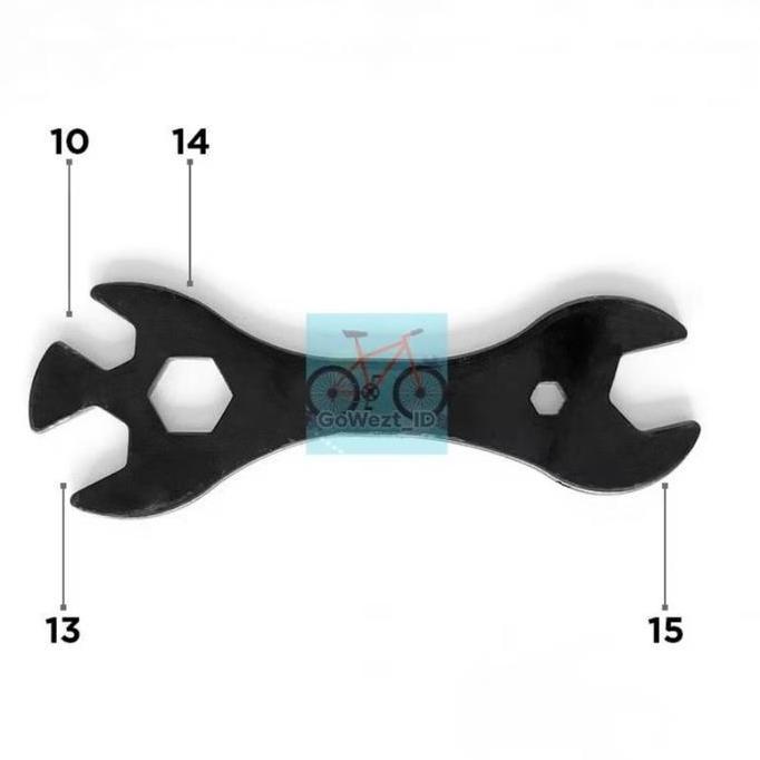 kunci alat tool kones cones sepeda kunci pas 10 13 15