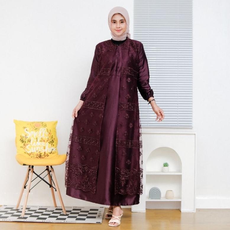 Grade Ori Gamis Abaya Terbaru Borkat / Tile Sapto Model Dress Busui