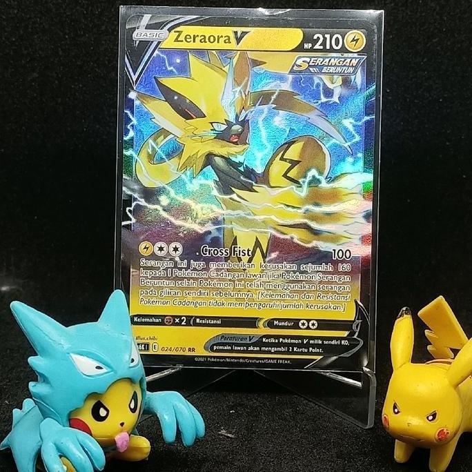 Zeraora V rr TCG Pokemon Indonesia