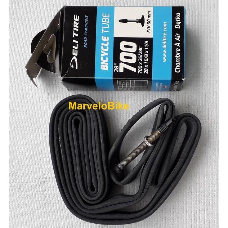 Ban Dalam Sepeda Fixie 700 x 25 / 28c Swallow FV 60mm
