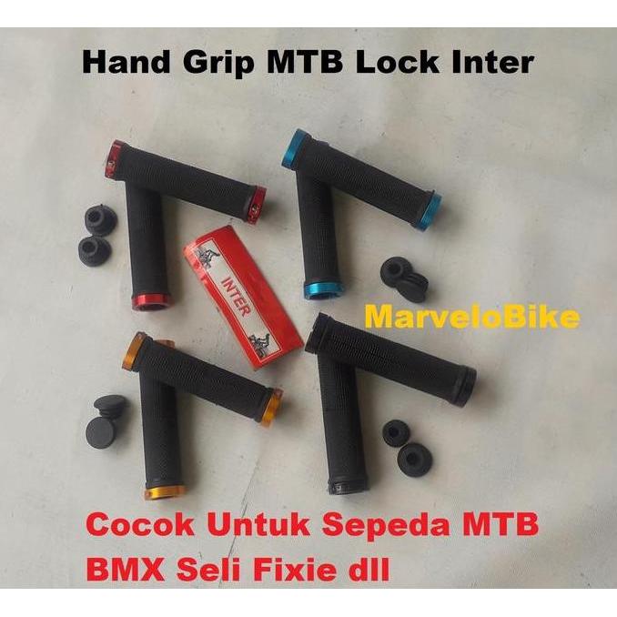 Hand Grip Sepeda MTB Lock