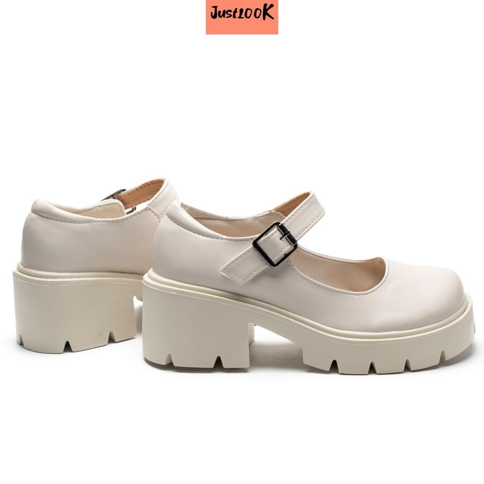 garansi justlook jeongyeon sepatu docmart wanita shoes fashion korea