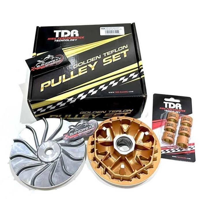 Pulley TDR Golden Teflon For PCX 160-ADV 160-Vario 160+ Roller TDR