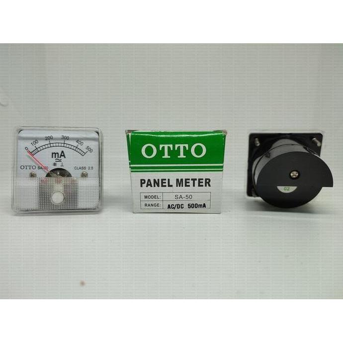 Voruhus- Otto Panel Meter / Amper Ampere Volt Meter Sa-50 Ac/Dc 30A 50A 300V