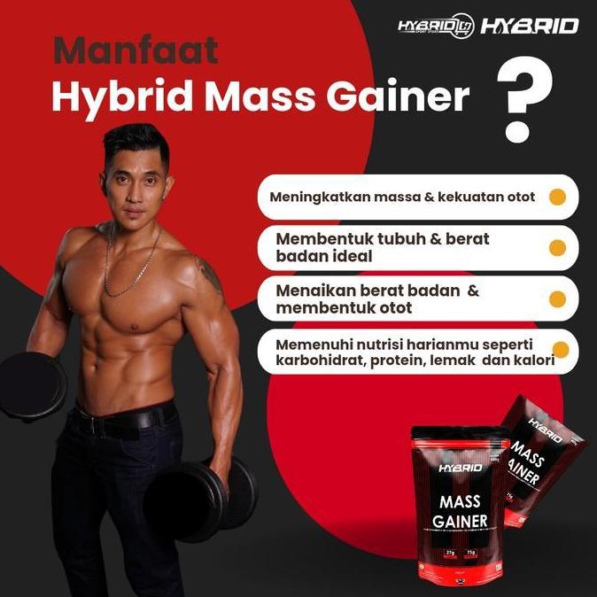 (Weight Gain) Mass Gainer Hybrid 12Lbs Coffee Cappucino (Halal & Bpom)