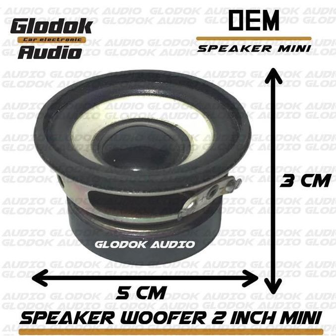Lansungkirim- Speaker 2 Inch 4 Ohm 5 Tt Fullrange Mini Speaker
