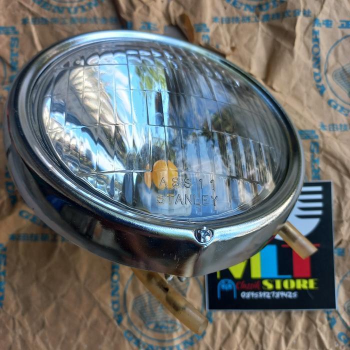 Reflektor Lampu Depan Honda C70 Mk3 Original Nos Lampu C70 Ori Nos Original Dan Terpercaya