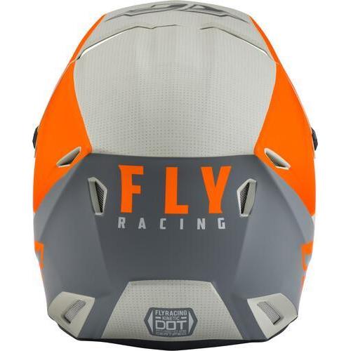 Helm Cross Fly Racing Straight Orange 2022 Helm Fly Kinetic 2022 Ori Original Dan Terpercaya