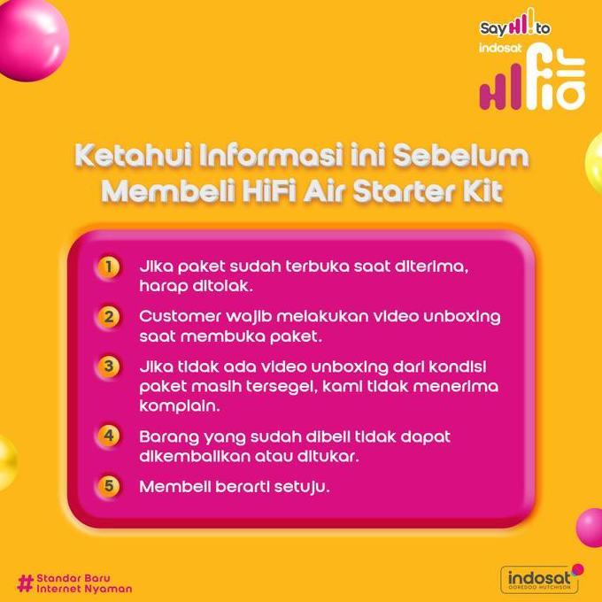 Indosat Hifi Air Hkm 0127+ Wifi Modem 4G Lte 50Gb