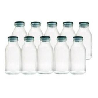 10Pc Botol Kaca Asi Botol Kaca 100Ml Ondisi Botol Kaca Asi Perah Bpa Free