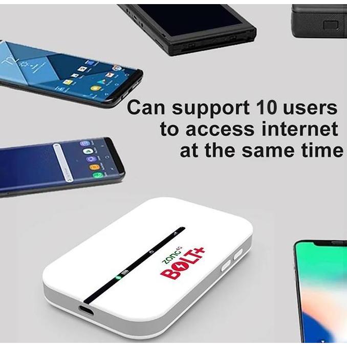 Modem Wifi Portable E5576 Bolt+ Mifi 4G Lte Support All Operator