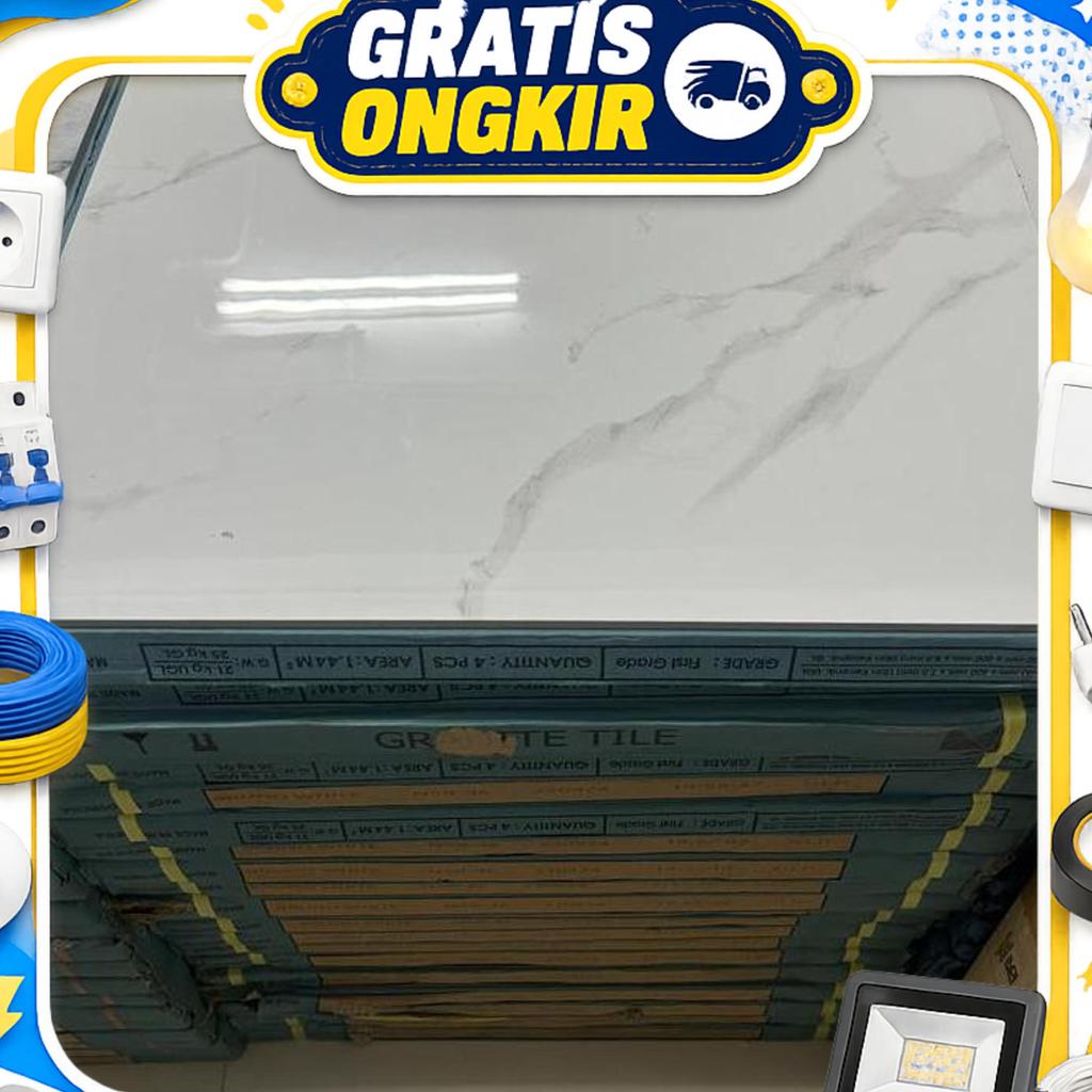 Eurogress 60X60 Bruno White Kw1 @1.44