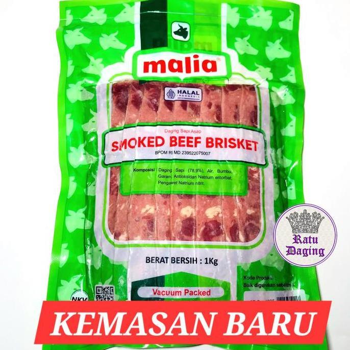 Aroma Beef Bacon / Smoked Beef Brisket @1kg
