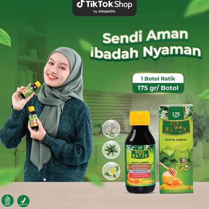Madu Ratik Herbal Ori (Asli) - Meredakan Sakit Pinggang, Rematik, Kebas Kesemutan dan Pengapuran Sen