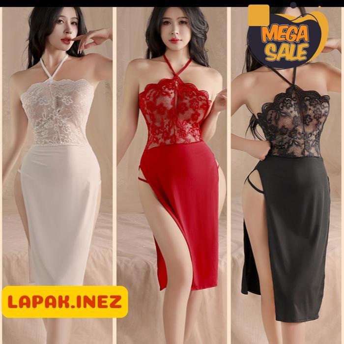 LINGERIE LINGERIES CHEONGSAM GAUN BAJU TIDUR SEKSI BAJU MALAM SEXY BY INE'Z COLLECTION