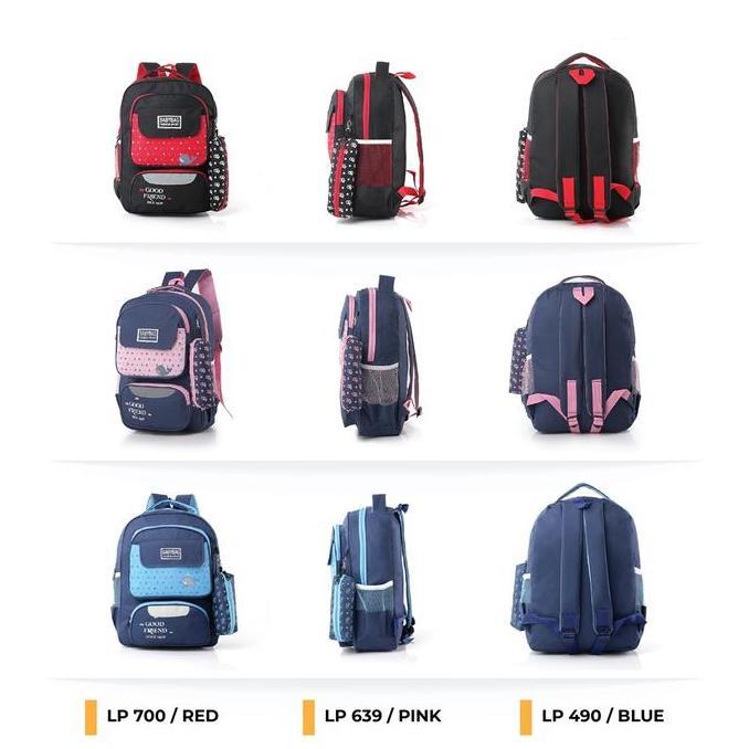 Tas Sekolah Anak/Tas Punggung/Backpack/Ransel Anak 2in1 LRPD LP 639/LP 490/LP 700