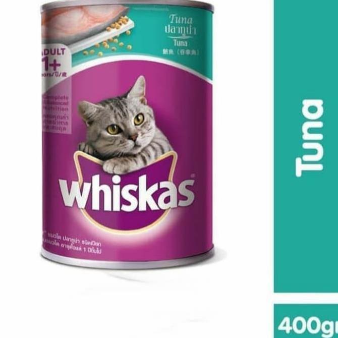 Makanan Basah/Wetfood Whiskas kaleng 1 dus isi 24pcs