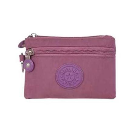 MURAH Dompet Koin Wanita Nilon 2 Resleting 011