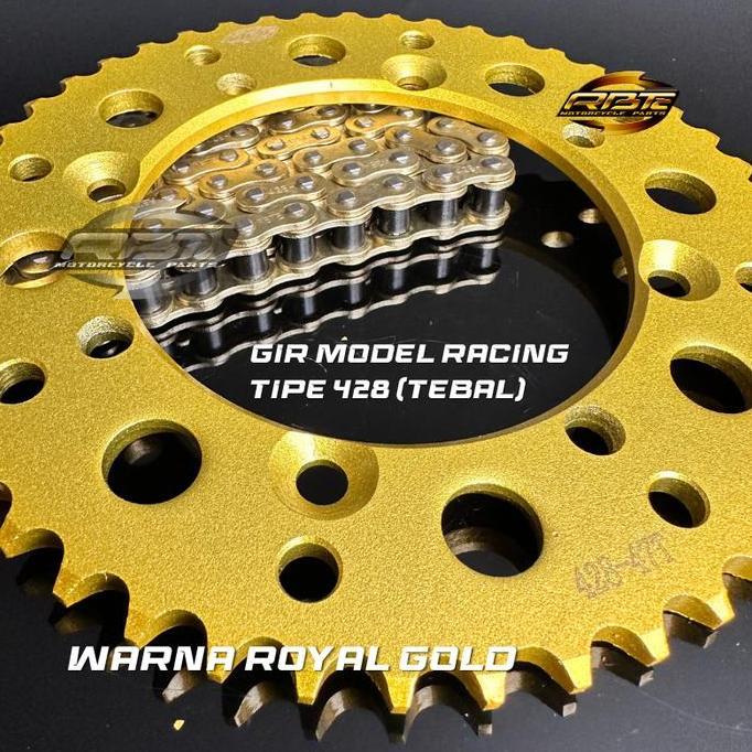 NEW GEAR GIR SET PAKET DTRACKER 150 KLX 150 NEW 47T ORI