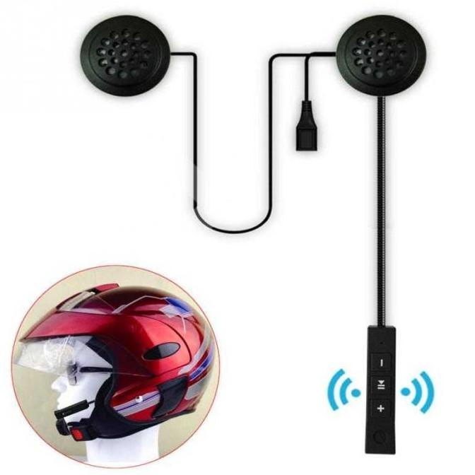 JFactory Headset Bluetooth Helm Motorcycle Anti Interference Handsfree Microphone