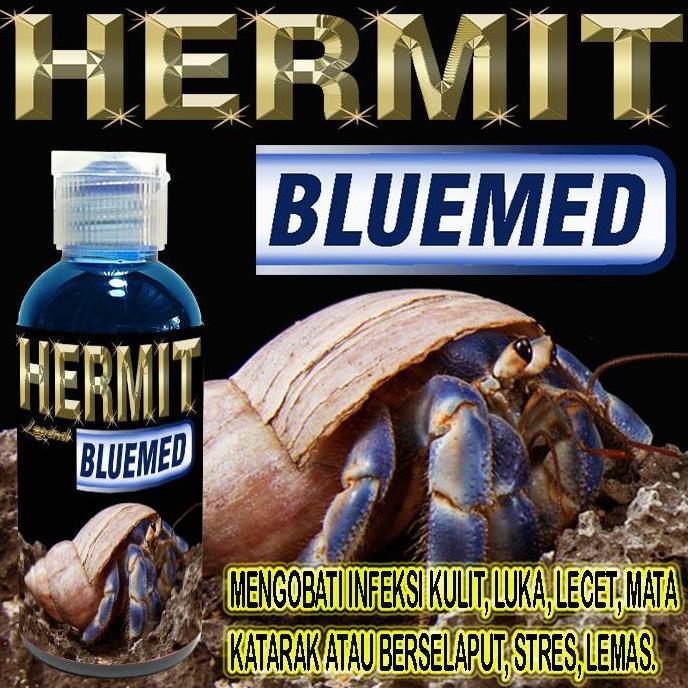 HERMIT BLUEMED OBAT KELOMANG KEONG KEPITING PETAPA KUMANG POMPONGAN INFEKSI KULIT LECET LUKA PENGHIL