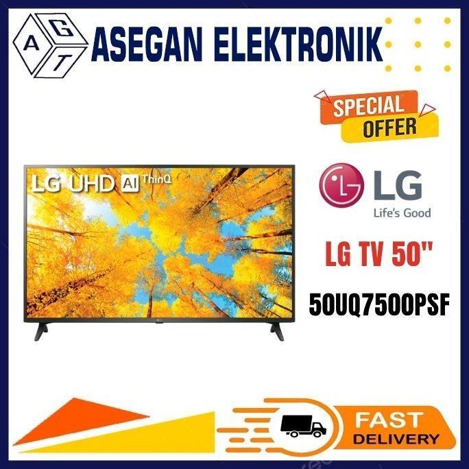LG TV 50UQ7500PSF SMART TV 50 INCH LED 4K UHD 50UQ7500 50UQ UQ7500PSF