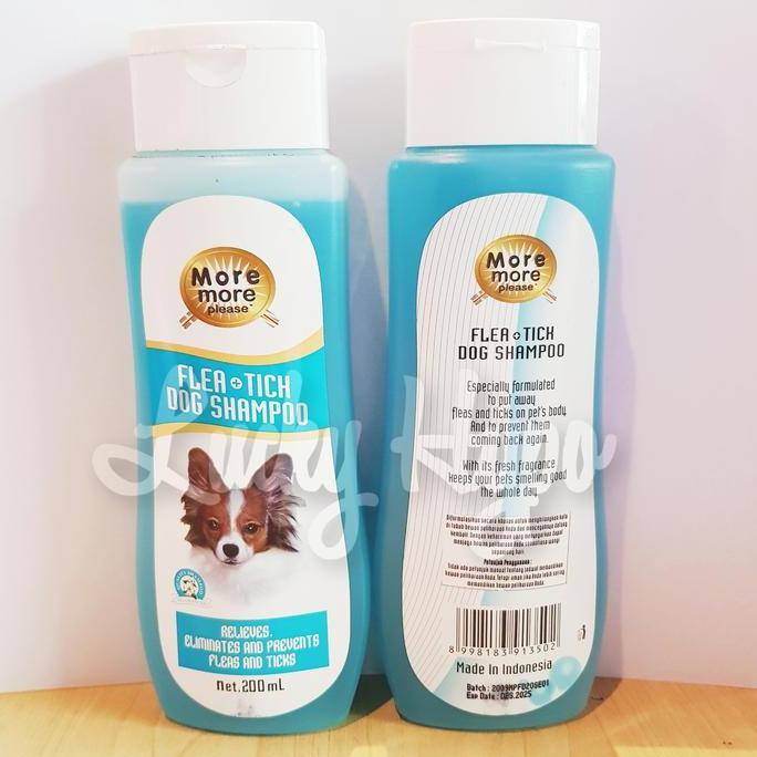 Aomi- Shampoo Anti Kutu Anjing More More Flea & Tick Shampoo For Dogs 200Ml